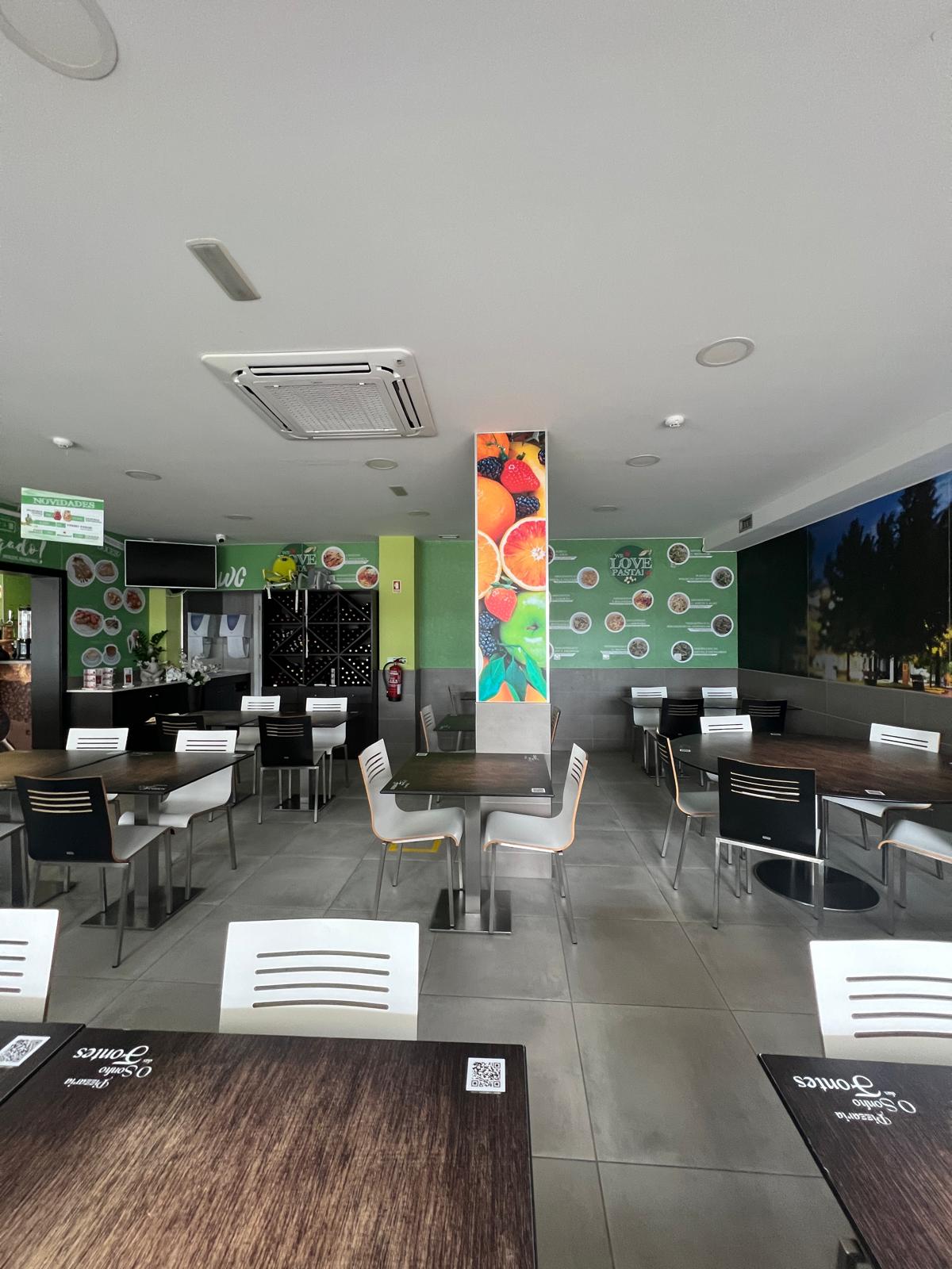 Interior da Pizzaria